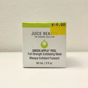 Juice Beauty GREEN APPLE PEEL Full Strength Exfoliating Mask